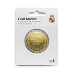Moneda Oficial Real Madrid Coleccionable Bernabéu Oro