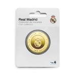 Moneda Oficial Real Madrid Coleccionable One Club One Color Oro
