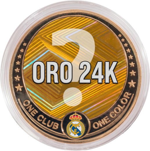 Moneda Oro 24K, edición limitada en baño de oro 24K