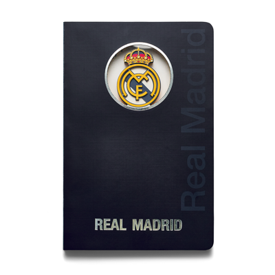 Cuaderno Oficial 3D Real Madrid A6 Azul