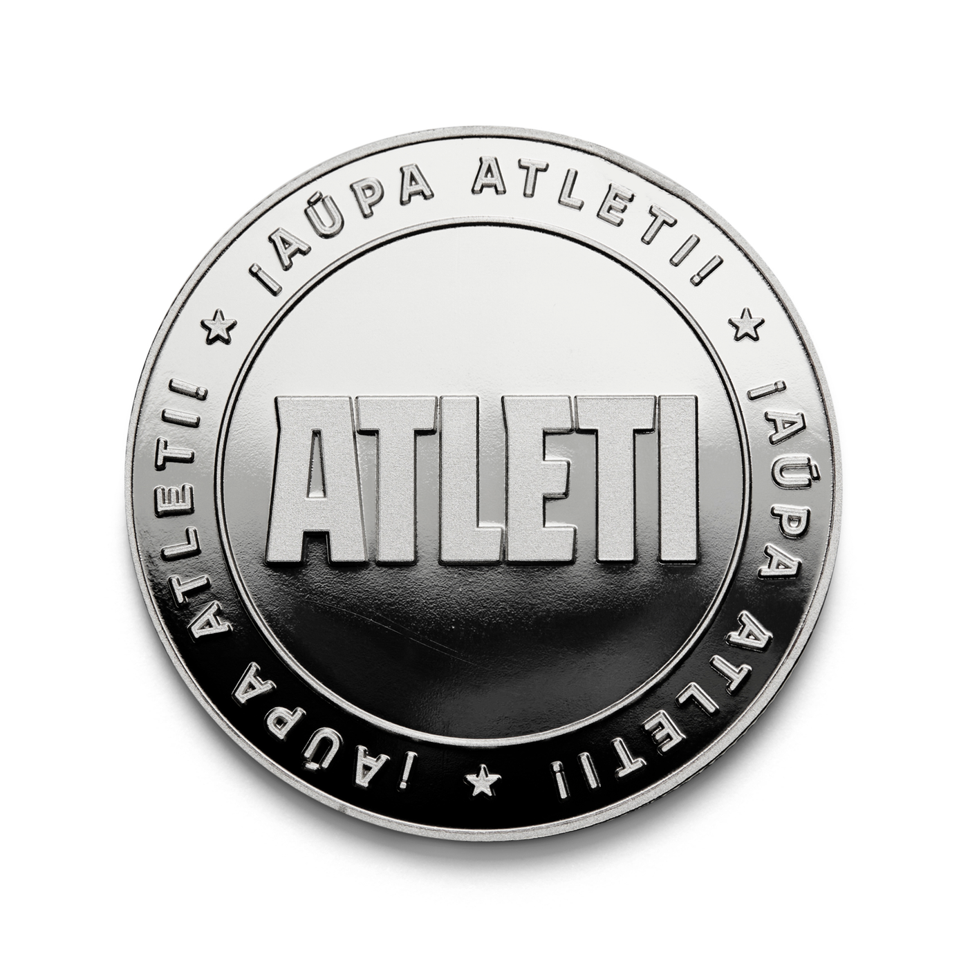 Moneda Oficial Atlético de Madrid Atleti Plata