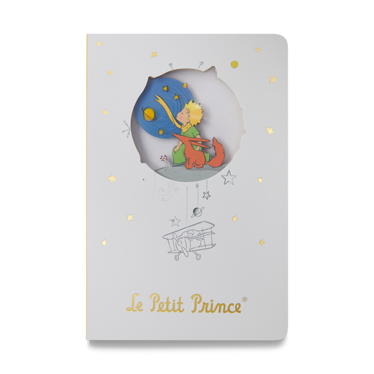 Cuaderno El Principito 3D Blanco A5