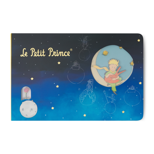 Cuaderno El Principito 3D Azul A5