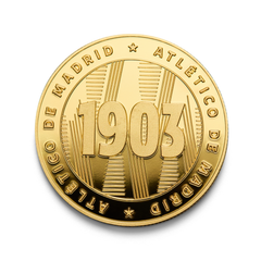 Monedas Oficiales Atlético de Madrid Coleccionables Pack 5 uds.