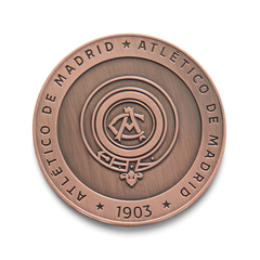 Monedas Oficiales Atlético de Madrid Coleccionables Pack 5 uds.