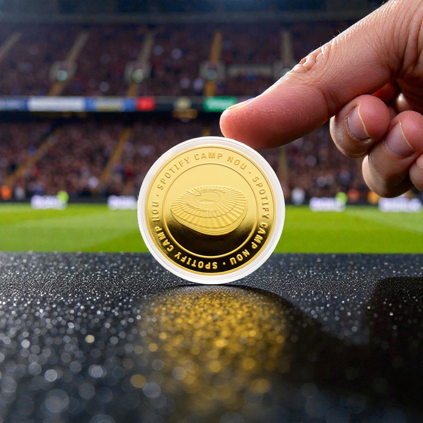 Monedas Oficiales FC Barcelona Coleccionables Pack 3 uds.