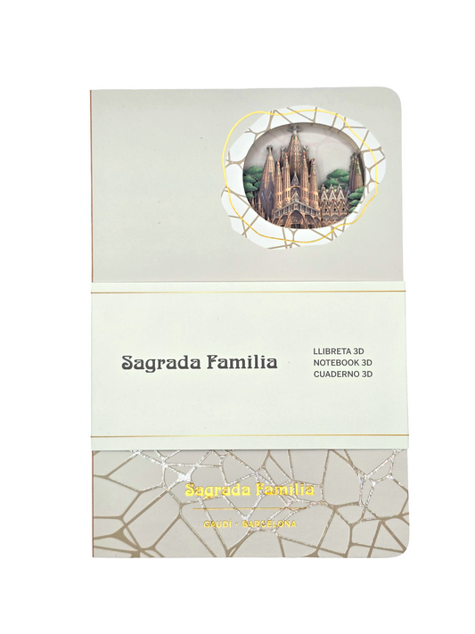 Caderno 3D Sagrada Família