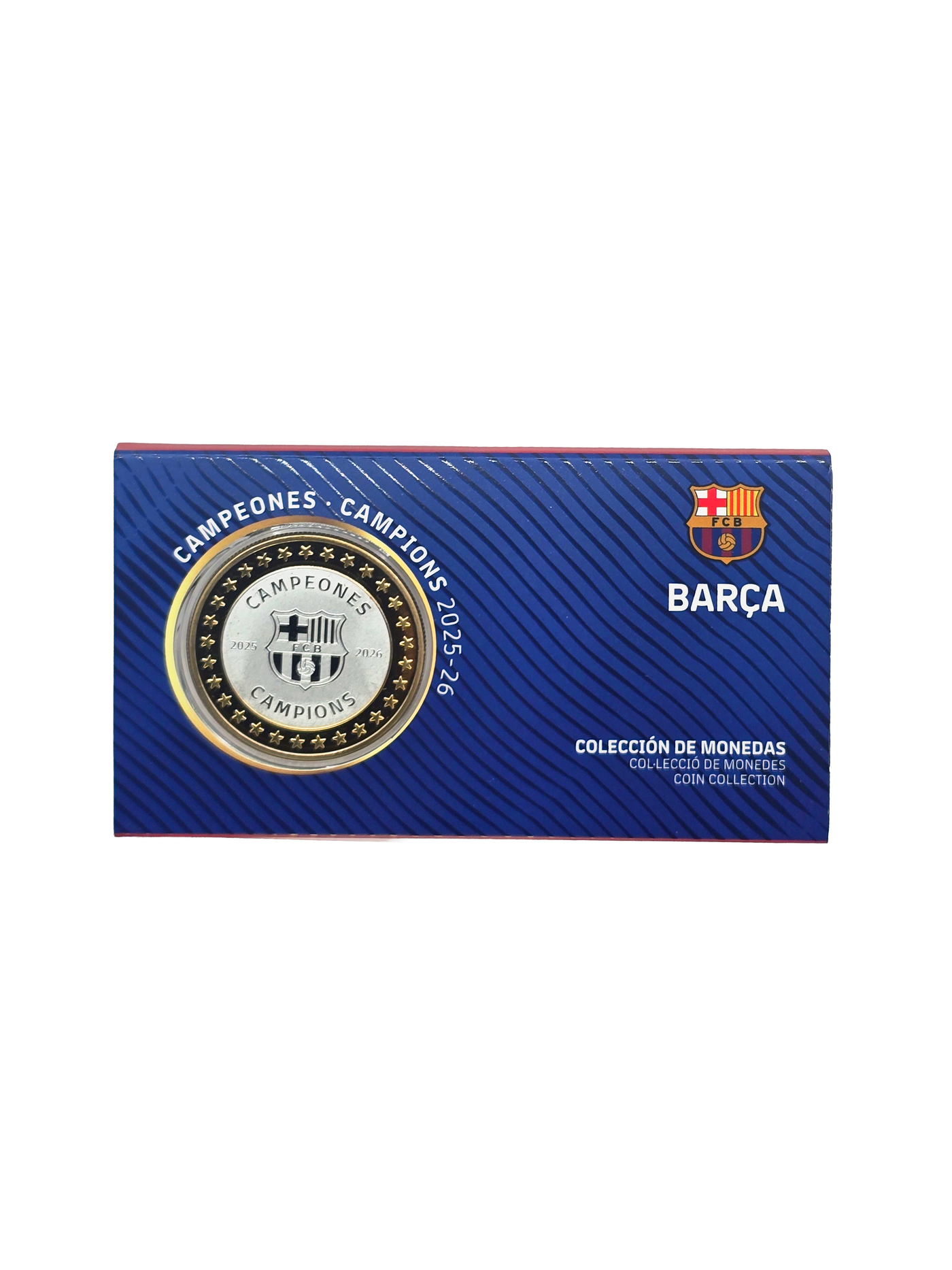 Moeda FC Barcelona Campeões 2025-26 - Edição Limitada