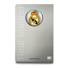Cuaderno Oficial 3D Real Madrid A6 Gris