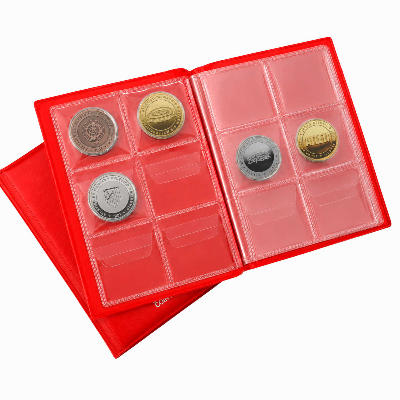 Álbum de monedas Oficial Atlético de Madrid