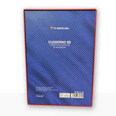 Cuaderno Oficial 3D FC Barcelona A6 Escudo