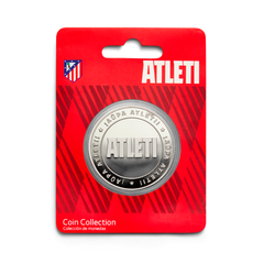 Moneda Oficial Atlético de Madrid Atleti Plata
