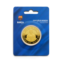 Moneda Oficial FC Barcelona Coleccionable Lamine Yamal Oro