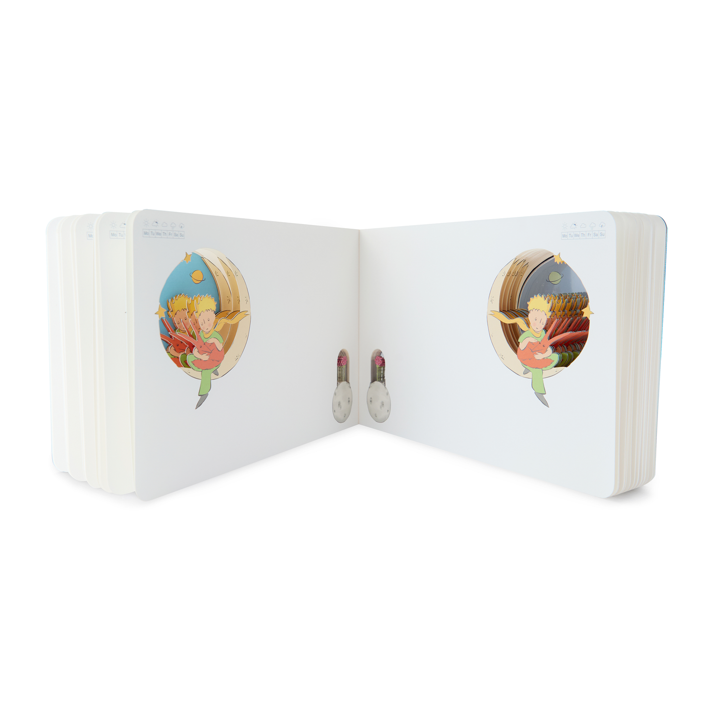 Cuaderno El Principito 3D Azul A5