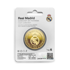 Moneda Oficial Real Madrid Coleccionable  Bernabéu Oro