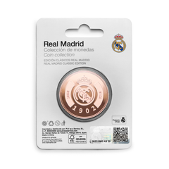 Moneda Oficial Real Madrid Coleccionable 1902 Bronce
