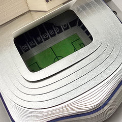 3D Real Madrid Stadium Notepad
