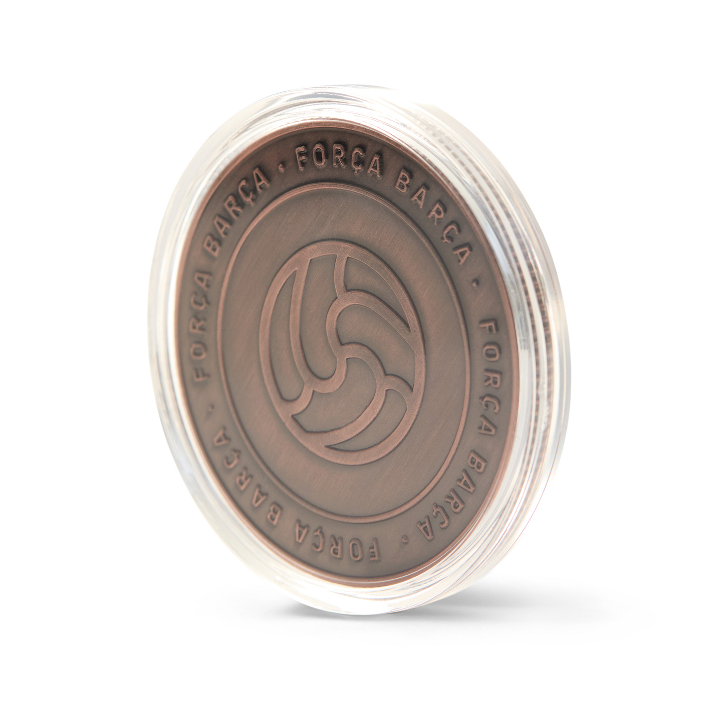 Moneda Oficial FC Barcelona Coleccionable Força Barça Bronce