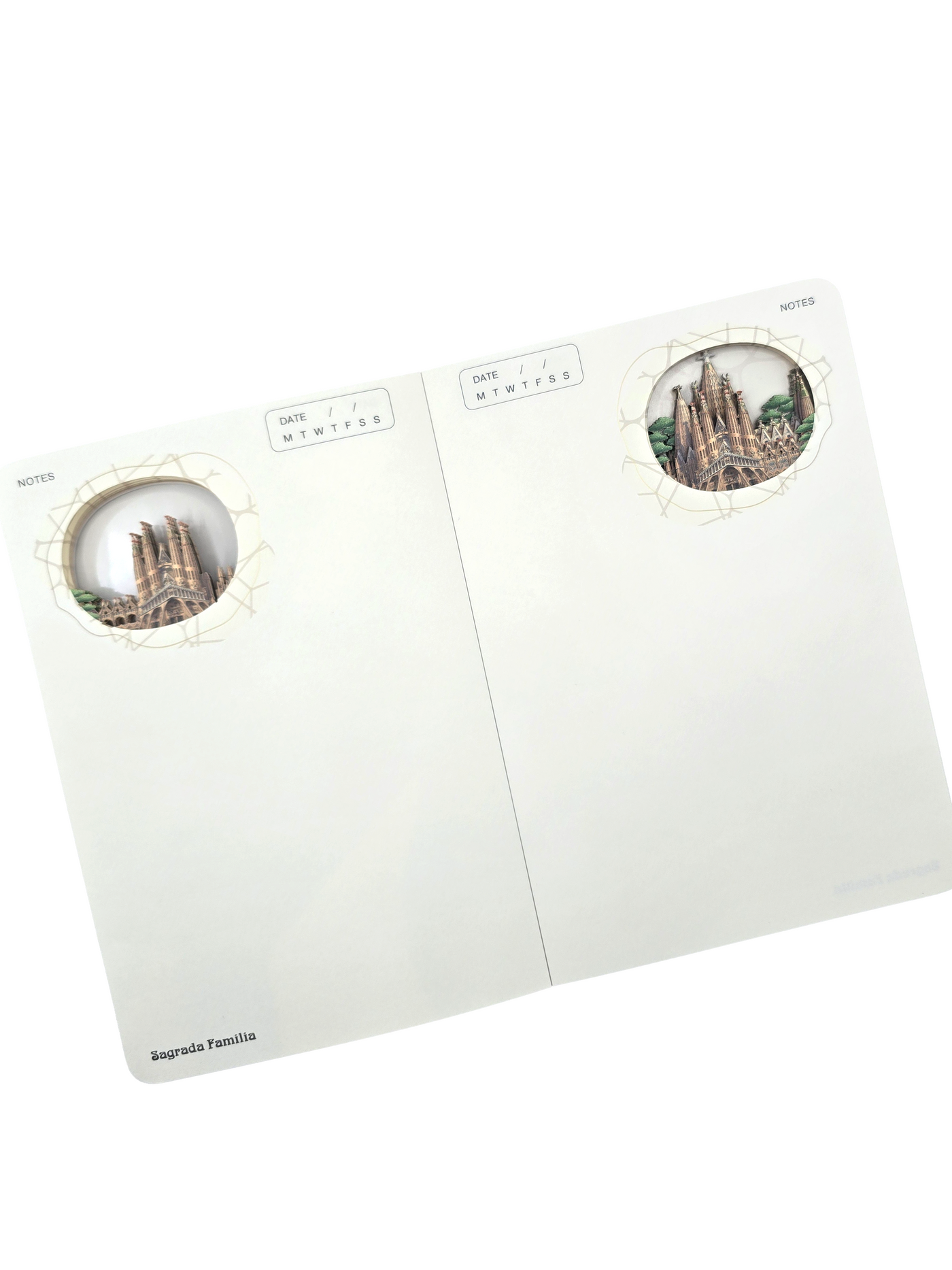 Cuaderno 3D Sagrada Familia