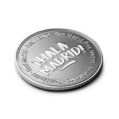 Moneda Oficial Real Madrid Coleccionable Hala Madrid Níquel