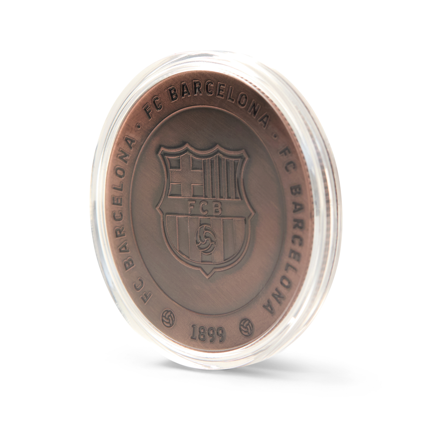 Moneda Oficial FC Barcelona Coleccionable Força Barça Bronce