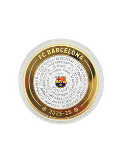 Moeda FC Barcelona Campeões 2025-26 - Edição Limitada