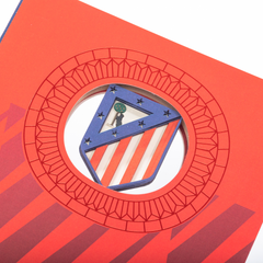 Cuaderno Oficial 3D Atlético de Madrid  A5 Rojo