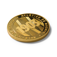 Moneda Oficial Atlético de Madrid Coleccionable 1903 Oro