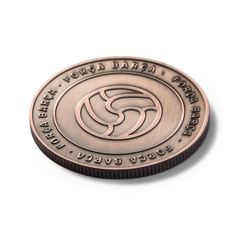 Moneda Oficial FC Barcelona Coleccionable Força Barça Bronce