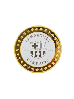 Moeda FC Barcelona Campeões 2025-26 - Edição Limitada