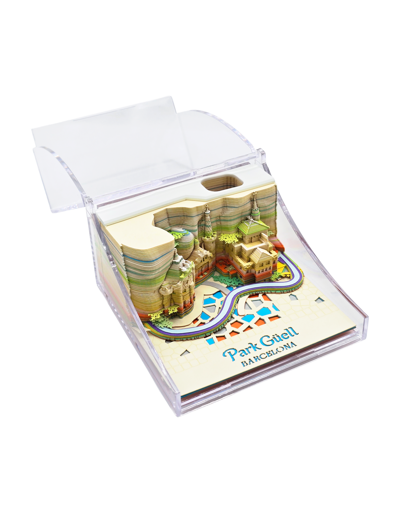 3D Park Güell Notepad