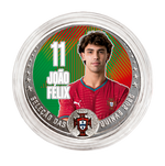 Moneda FPF Joao Felix Plateada