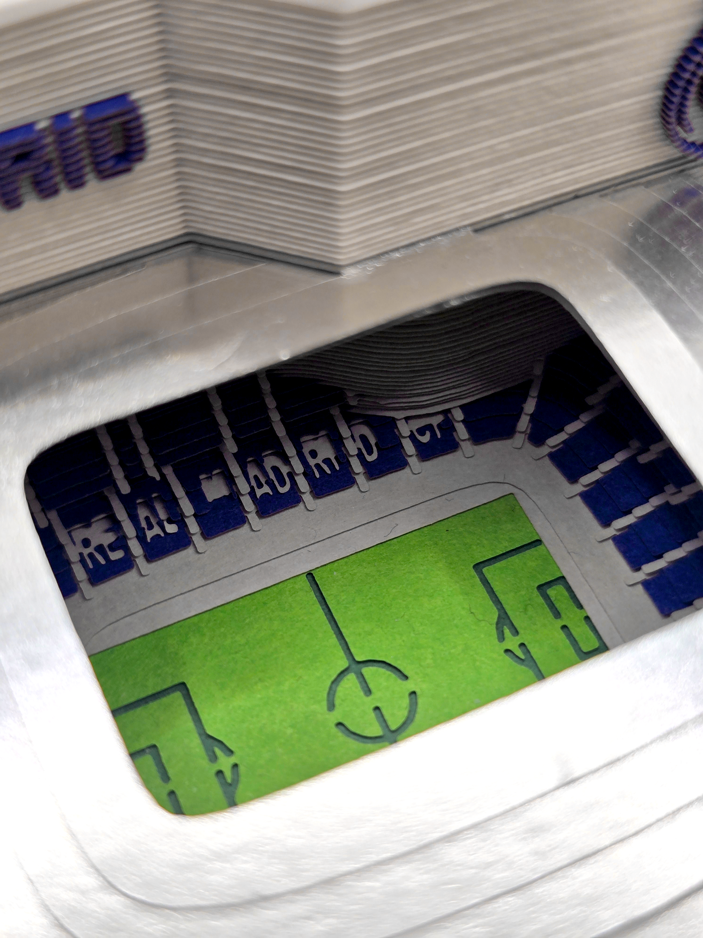 3D Real Madrid Stadium Notepad