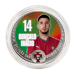 Moneda FPF Gonçalo Inácio