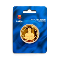 Pau Cubarsí - Official FC Barcelona Collectible Coin Pau Cubarsí Gold