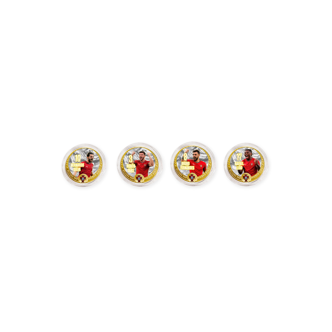 ICOINS Collection Pack de 4 Monedas Especiales