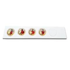 ICOINS Collection Pack de 4 Monedas Especiales