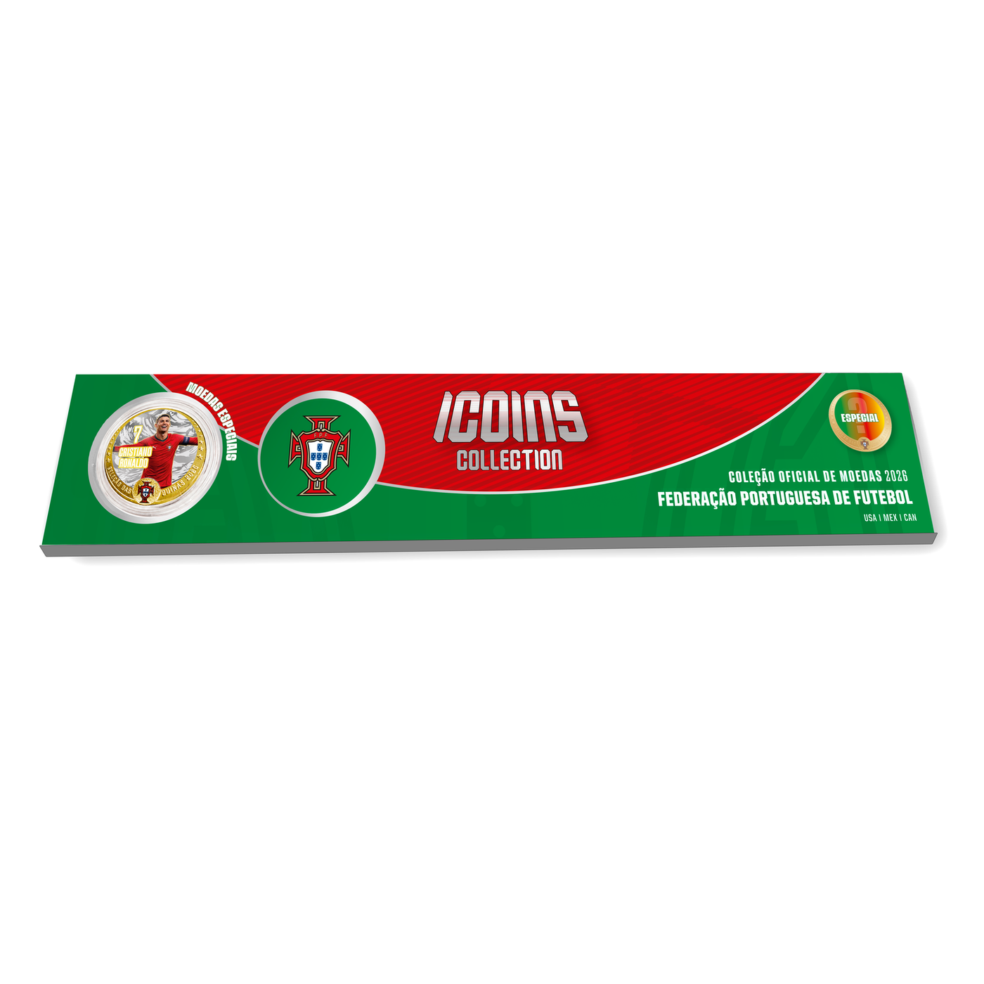 Coleção ICOINS Pack de 5 Moedas Especiais