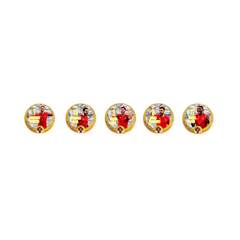 Coleção ICOINS Pack de 5 Moedas Especiais