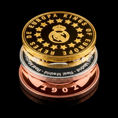 Real Madrid Coins Pack of 5 units.