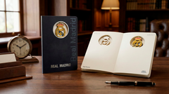 Official Real Madrid 3D Notebook A6 Blue