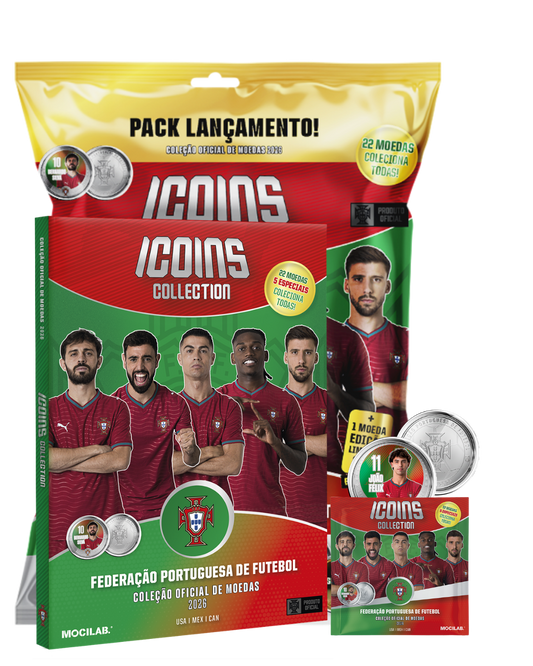 ICoins Collection FPF Starter Pack: Álbum + 1 moneda