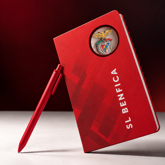 Caderno 3D Oficial A5 Sport Lisboa e Benfica