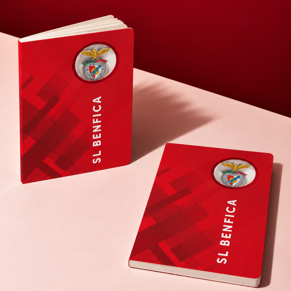Caderno 3D Oficial A5 Sport Lisboa e Benfica