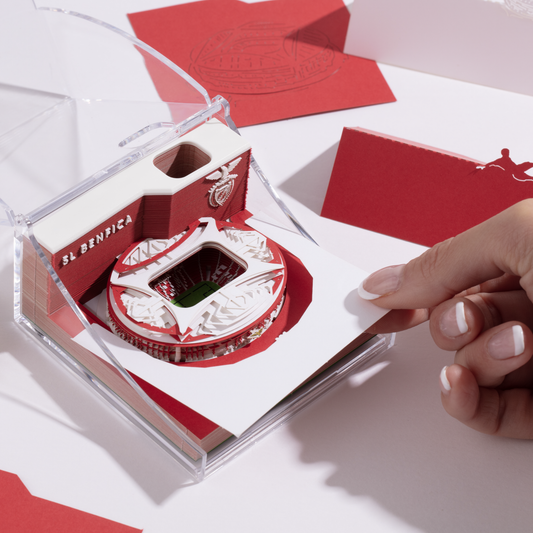 Bloco de Notas 3D Benfica