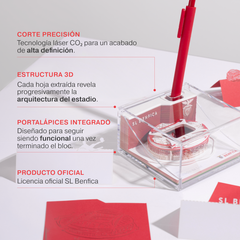 Bloco de Notas 3D Benfica