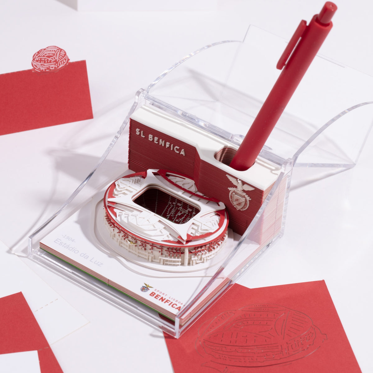 Bloco de Notas 3D Benfica