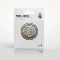 Moneda Oficial Real Madrid Coleccionable El Mejor Equipo del Mundo Níquel Ant.