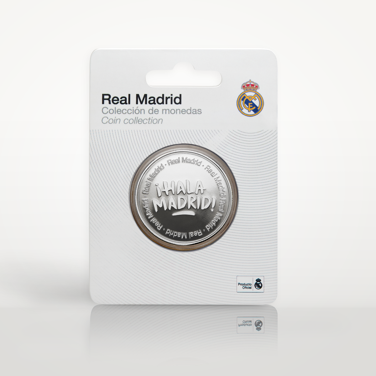 Moneda Oficial Real Madrid Coleccionable Hala Madrid Níquel