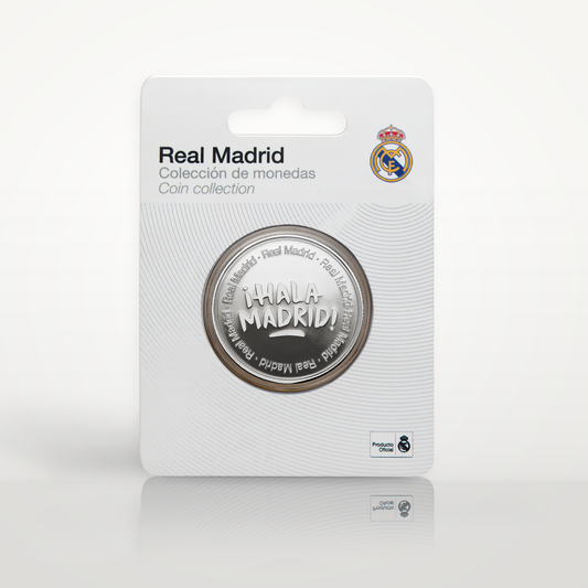 Moeda Oficial Real Madrid Colecionável Hala Madrid Níquel